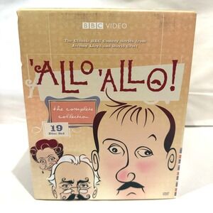 Allo Allo The Complete Collection DVD 19 Disc Box Set All 9 Seasons BBC Comedy